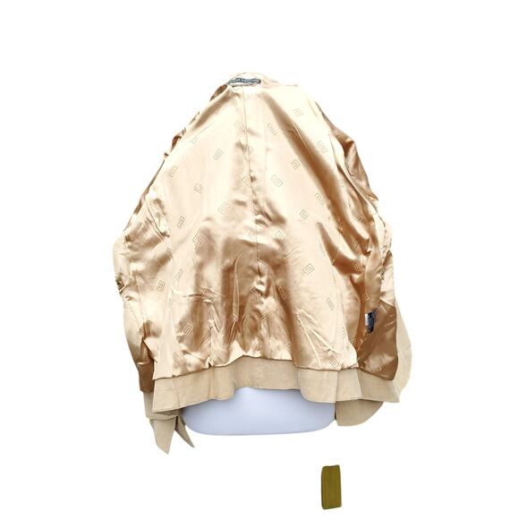 Pamela McCoy Tan Biege Suede Jacket Coat Blazer Sz 1X - Picture 12 of 16